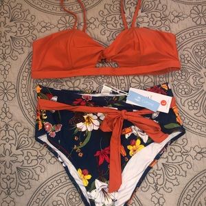 Cupshe High Waisted Swimsuit